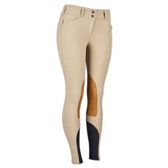 The Tailored Sportsman Trophy Hunter Low-Rise Front Zip Breech Tan size 30 Reg - Picture 2 of 7